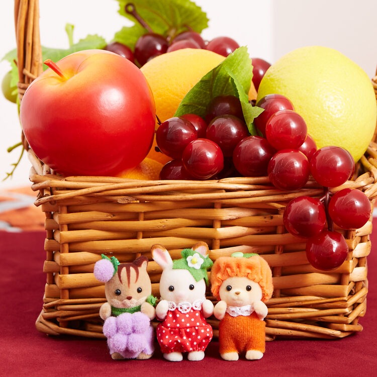 Sylvanian Families - Baby Trio (Fruit)