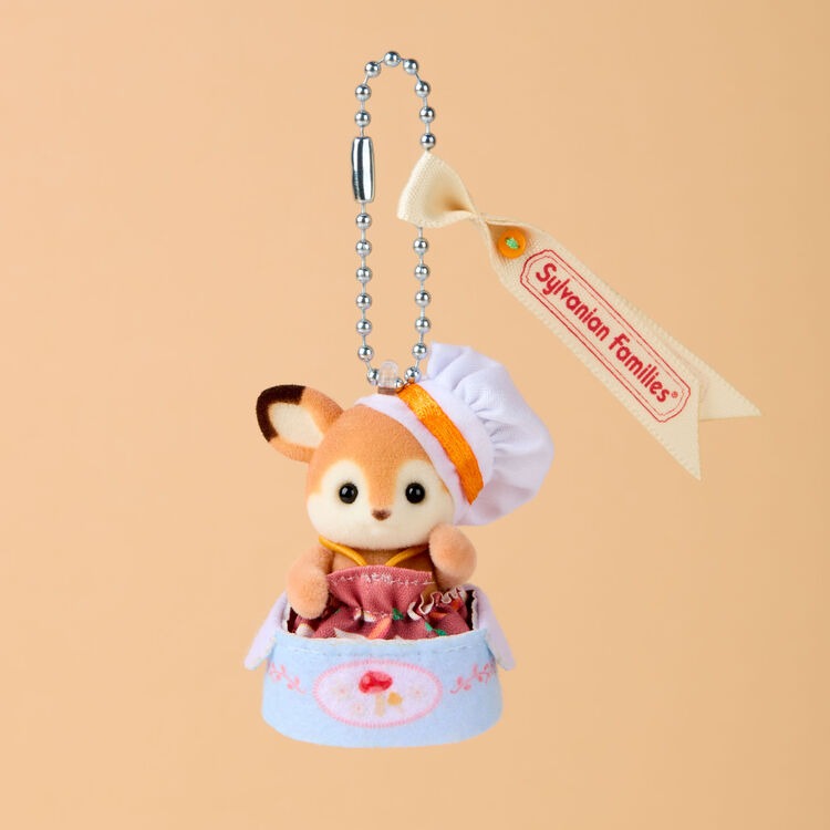 Sylvanian Families - Keychain Baby Deer Warm Soup
