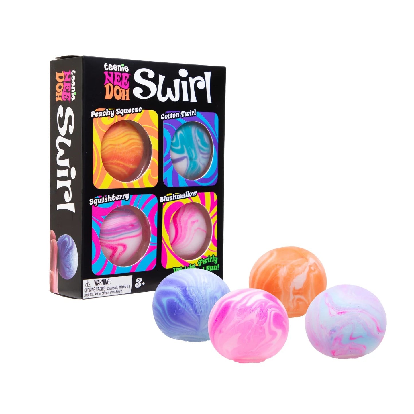 NeeDoh Schylling - Swirl Teenie (Multi-Pack)