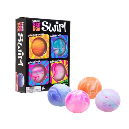 NeeDoh Schylling - Swirl Teenie (Multi-Pack)