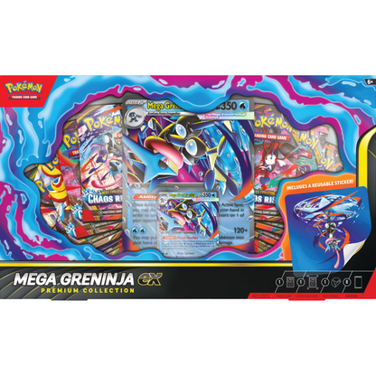 Pokémon TCG: Mega Greninja Ex Premium Collection