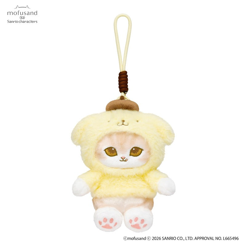 MOFUSAND x Sanrio Characters Potefuwa Mascot (Pompompurin)