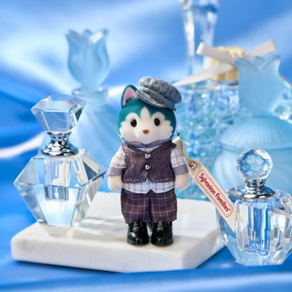 Sylvanian Families - Keychain Husky Brother Outing Outfit