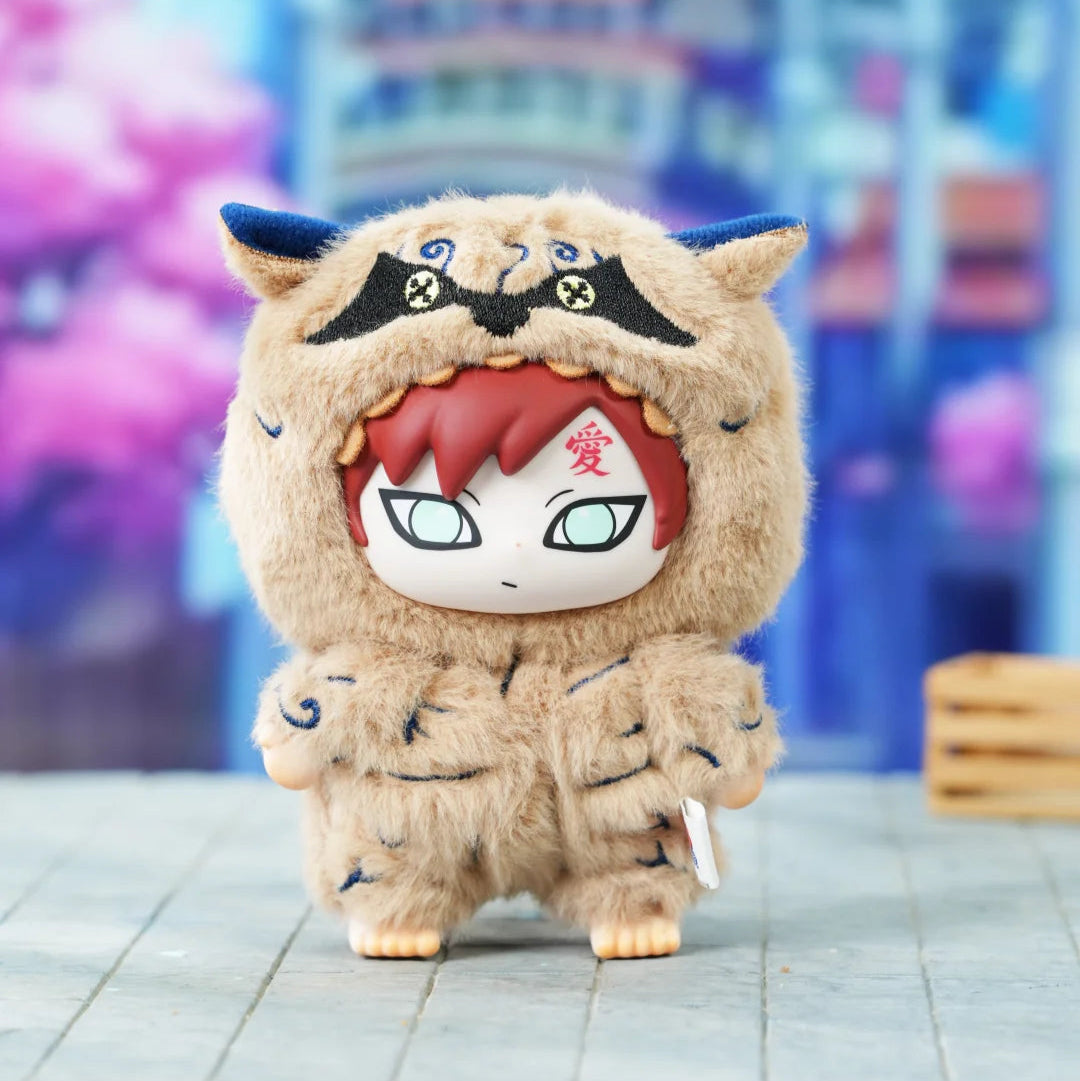 TOP TOY - Naruto Beast Party Plush Keychains Blind Box