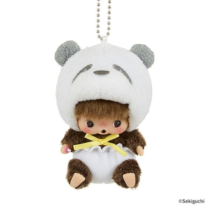 Monchhichi - Animal Bebichhichi SS Big Face Keychain (Panda)
