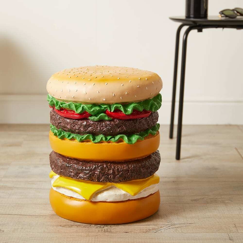 Rotary Hero - Giant Hamburger Stool