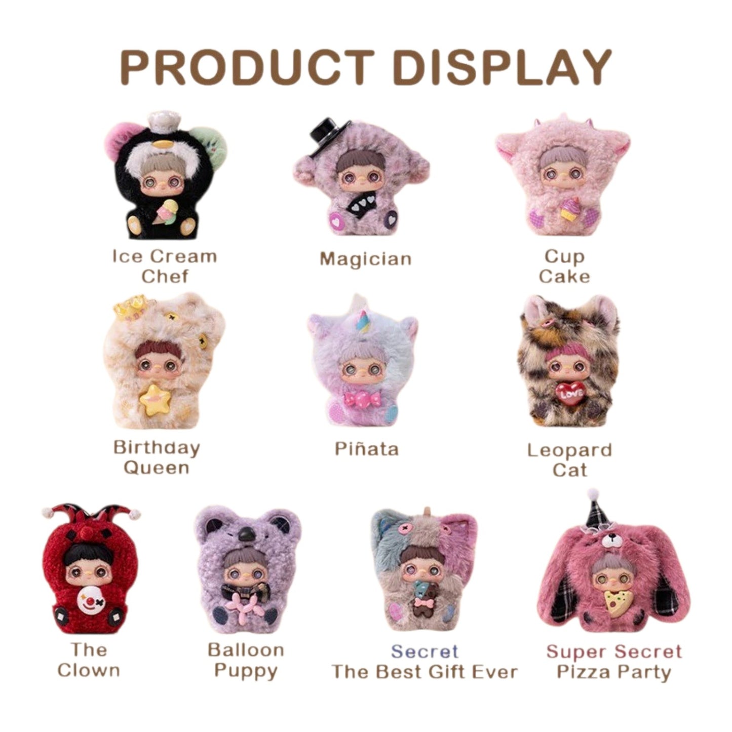 MayMei - Surprise Party Series Plush Doll Blind Box
