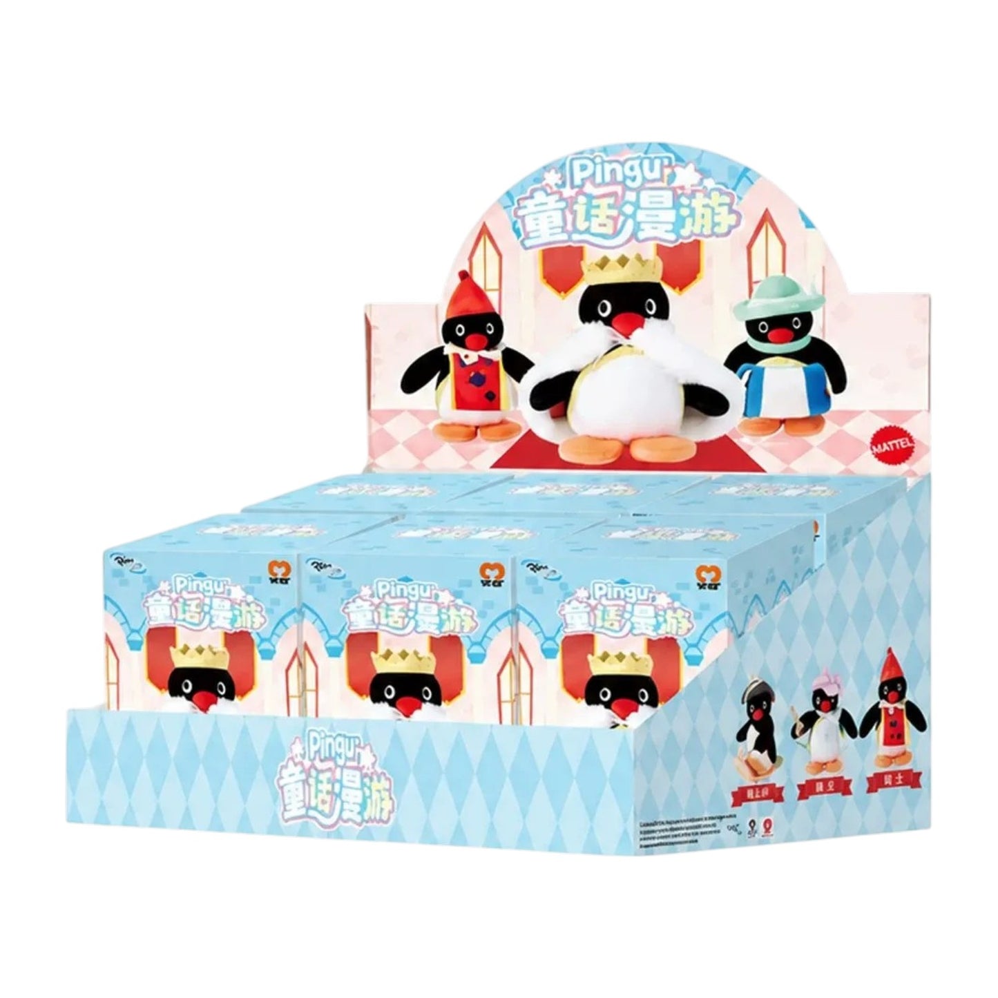 Pingu Fairy Tale Wander Series Plush Charm Blind Box