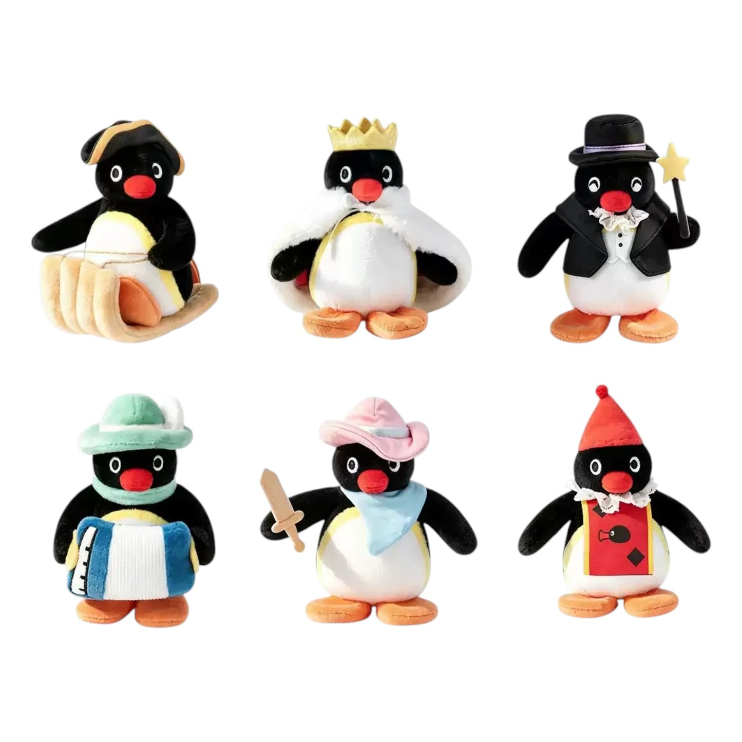 Pingu Fairy Tale Wander Series Plush Charm Blind Box