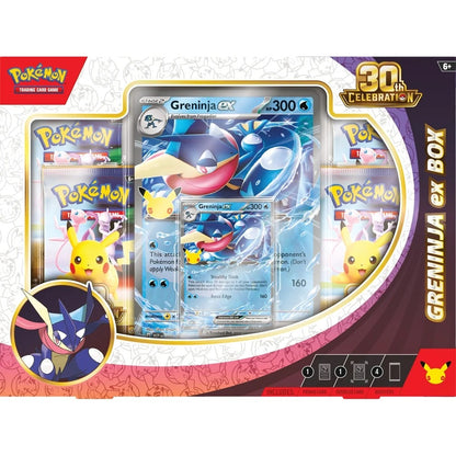 Pokémon TCG: 30th Celebration Greninja ex Box