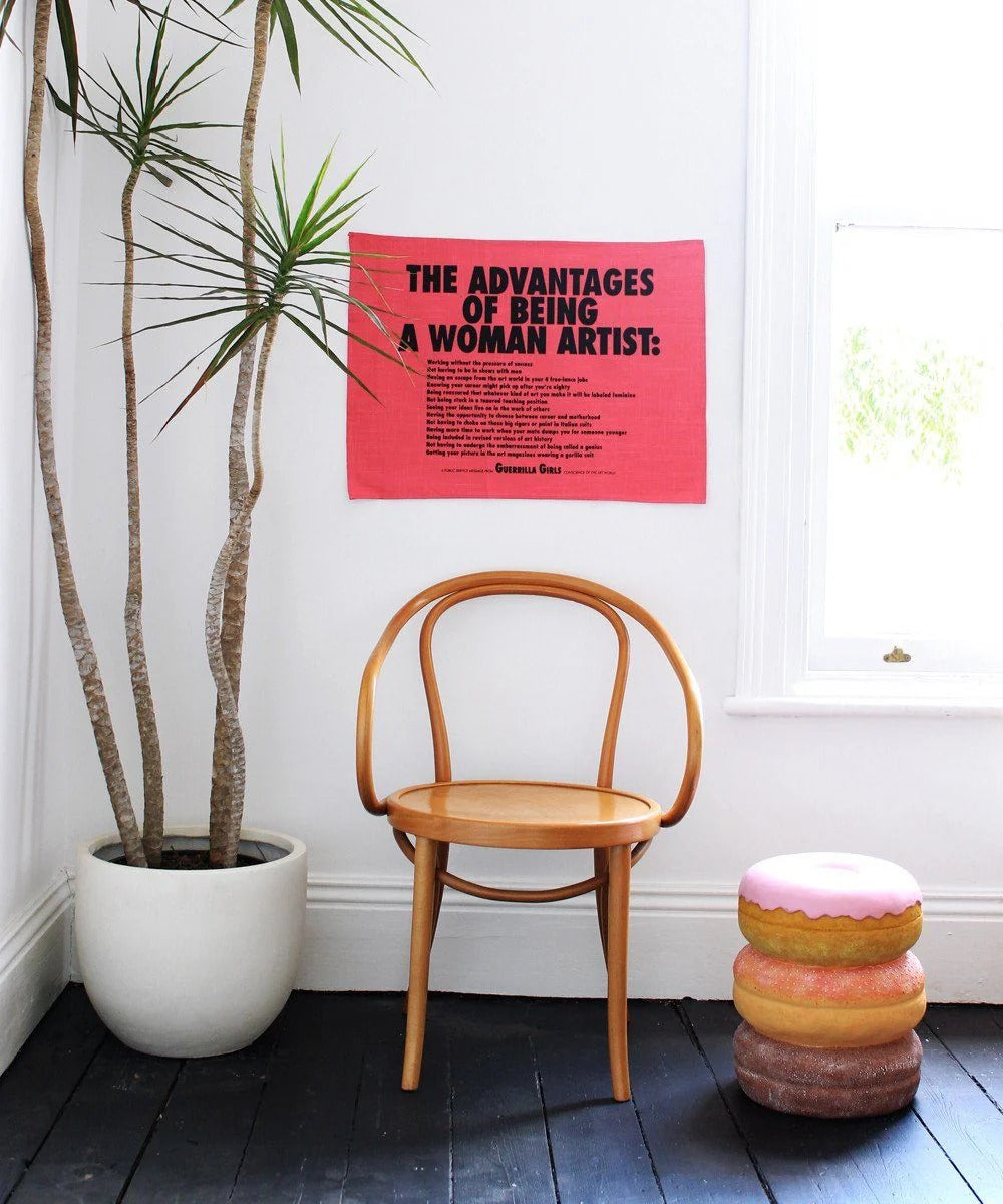 Rotary Hero - Giant Pink Donut Stool