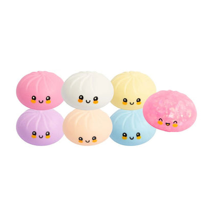 Crazy Fun - Mystery Squishy Pink Holographic Dumpling Blind Box