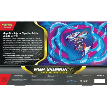 Pokémon TCG: Mega Greninja Ex Premium Collection