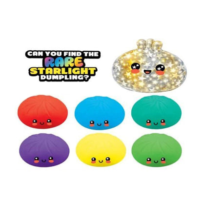 Crazy Fun - Mystery Squishy Shimmering Starlight Edition Dumpling Blind Box