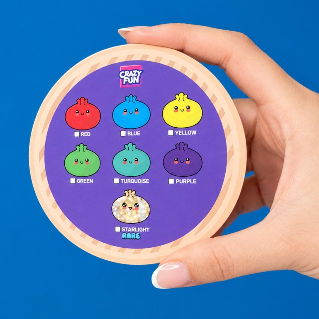 Crazy Fun - Mystery Squishy Shimmering Starlight Edition Dumpling Blind Box