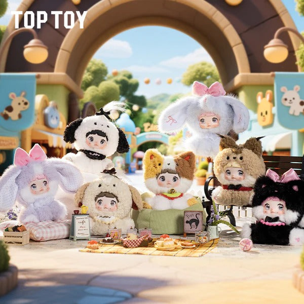 Nommi - Sitting Zoo Series Plush Blind Box – X-Playground