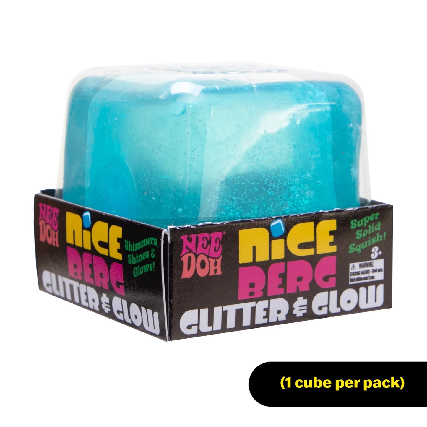 NeeDoh Schylling - Glitter & Glow Niceberg