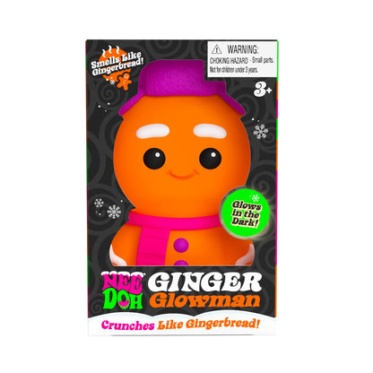 NeeDoh Schylling - Ginger Glowman