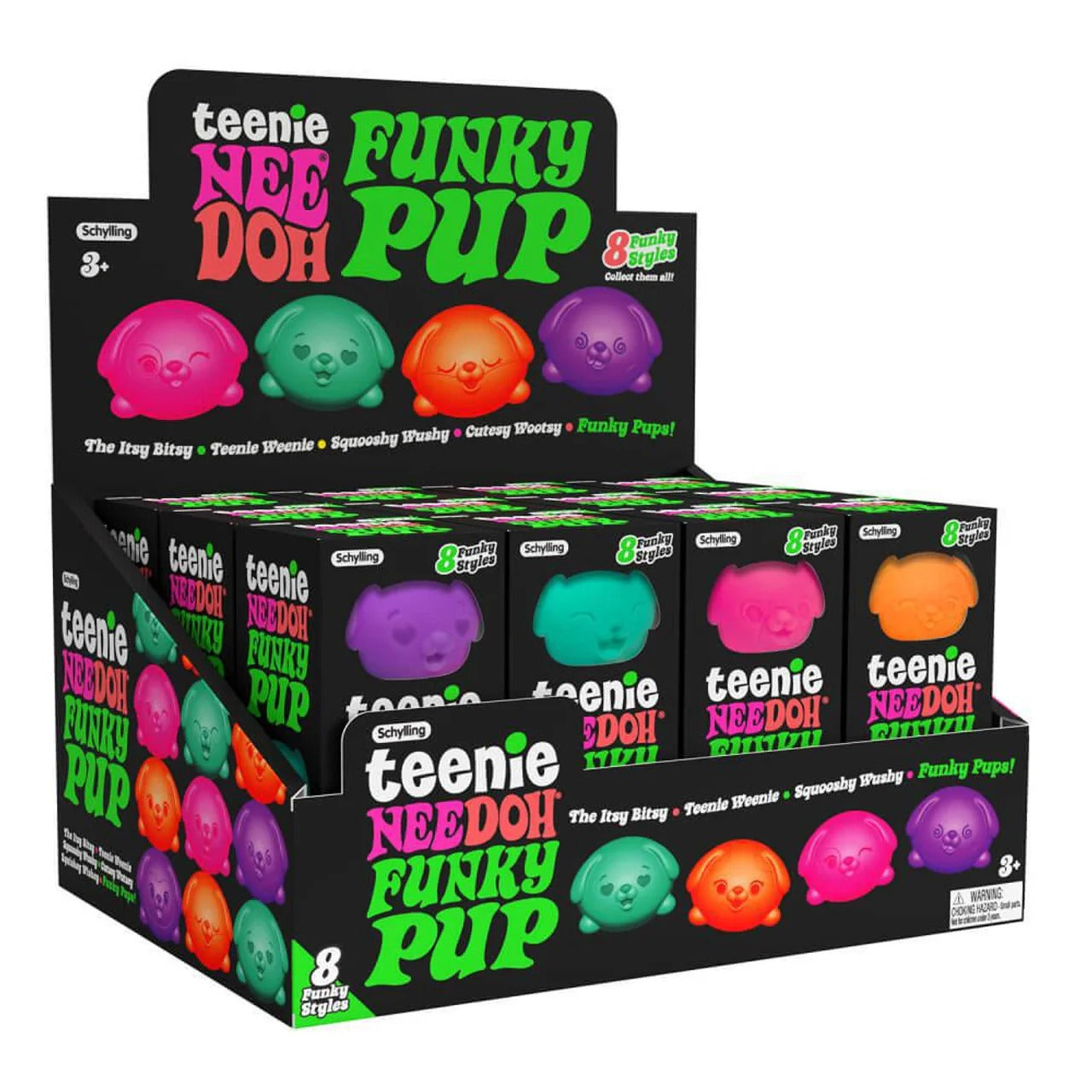 NeeDoh Schylling - Funky Pups Teenie
