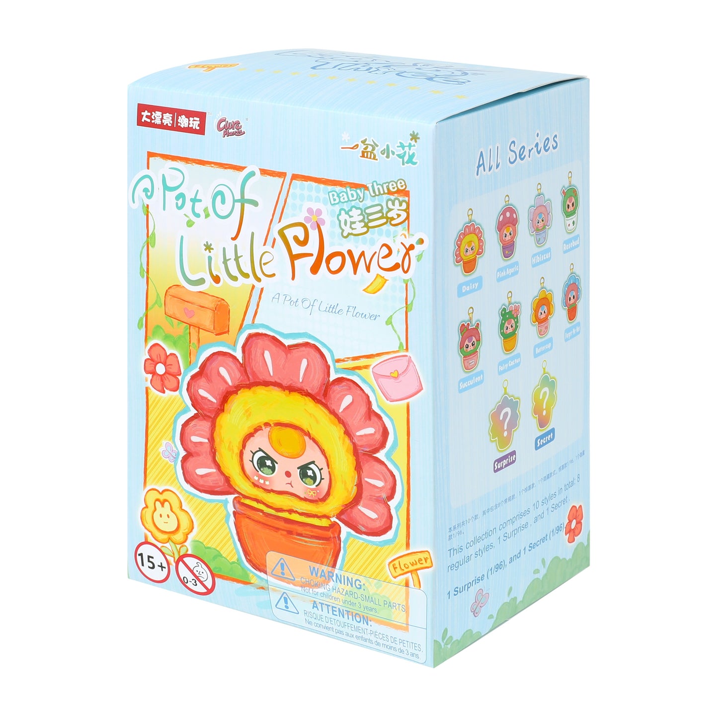 Baby Three - A Pot Of Little Flower Plush Blind Box