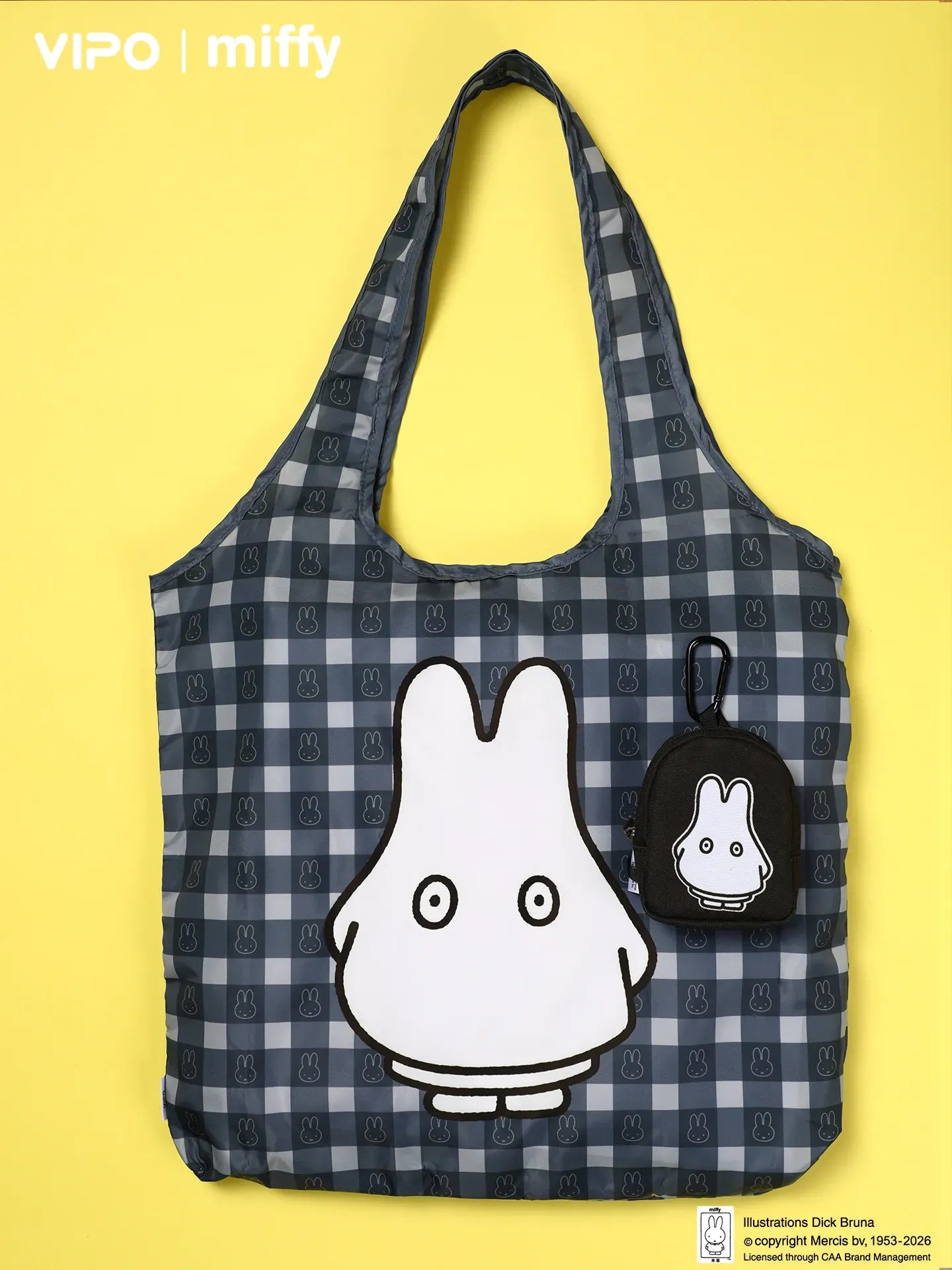 VIPO x Miffy Cute Little Bag 2-in-1 Portable Shopping Bag Blind Box