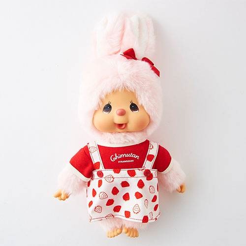 Monchhichi - I love strawberries! Chimutan, size M