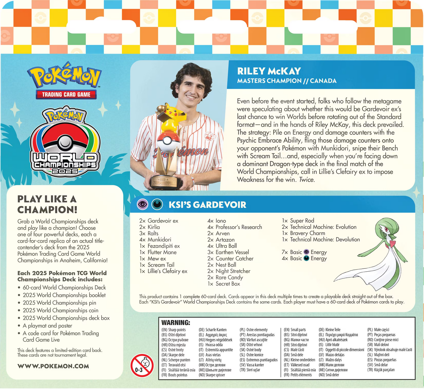 Pokémon TCG: 2025 Pokémon World Championships Deck