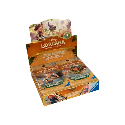 Disney Lorcana TCG: Wilds Unknown Booster Pack (Japanese)