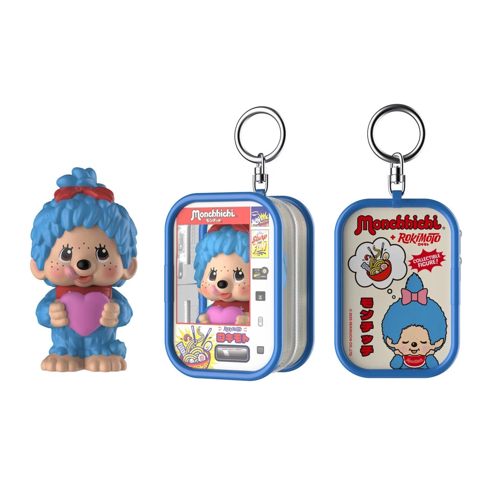Rokimoto x Monchhichi - Chase Case Mystery Figure & Pouch Blind Box