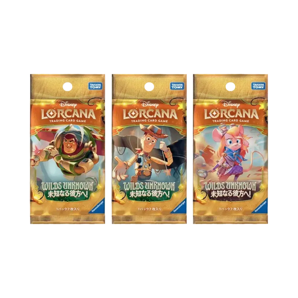 Disney Lorcana TCG: Wilds Unknown Booster Pack (Japanese)