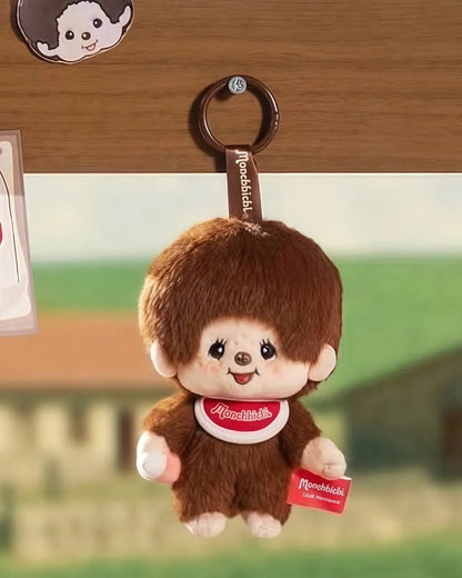 Monchhichi x Miniso - Mon Mon Farm Coffee Classic Mini Plush Charm (Boy)