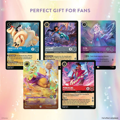 Disney Lorcana TCG: S9 Fabled Single-Player Deck - Amber & Sapphire