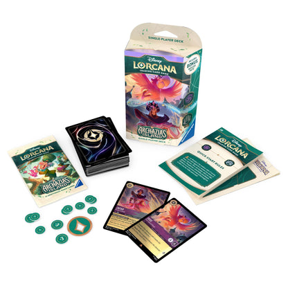 Disney Lorcana TCG: S7 Archazia’s Island Amethyst & Steel Single-Player Deck - Jafar & Iago