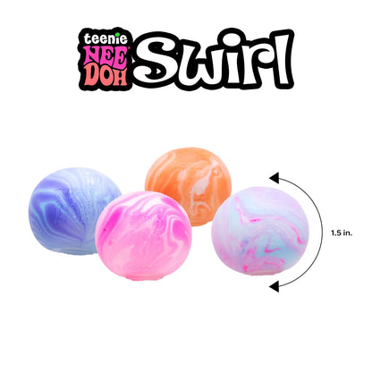 NeeDoh Schylling - Swirl Teenie (Multi-Pack)