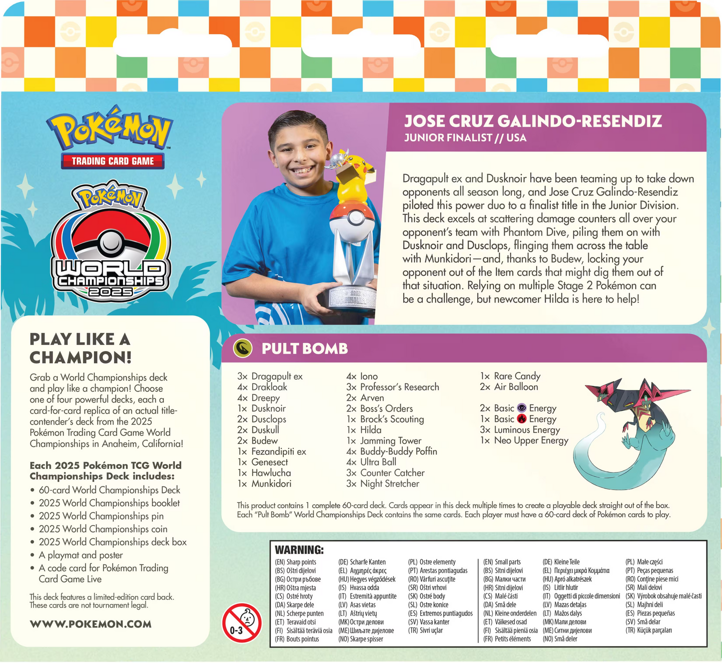 Pokémon TCG: 2025 Pokémon World Championships Deck