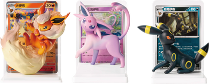 Pokémon TCG – Simplified Chinese Pokemon Dream Painting Eevee & Evolutions Figurine Set Blind Box