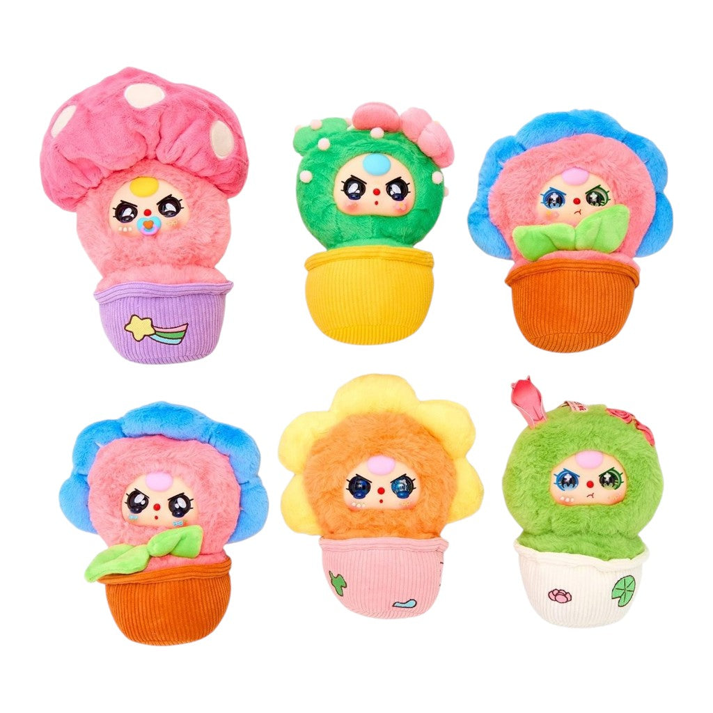 Baby Three - A Pot Of Little Flower Plush Blind Box