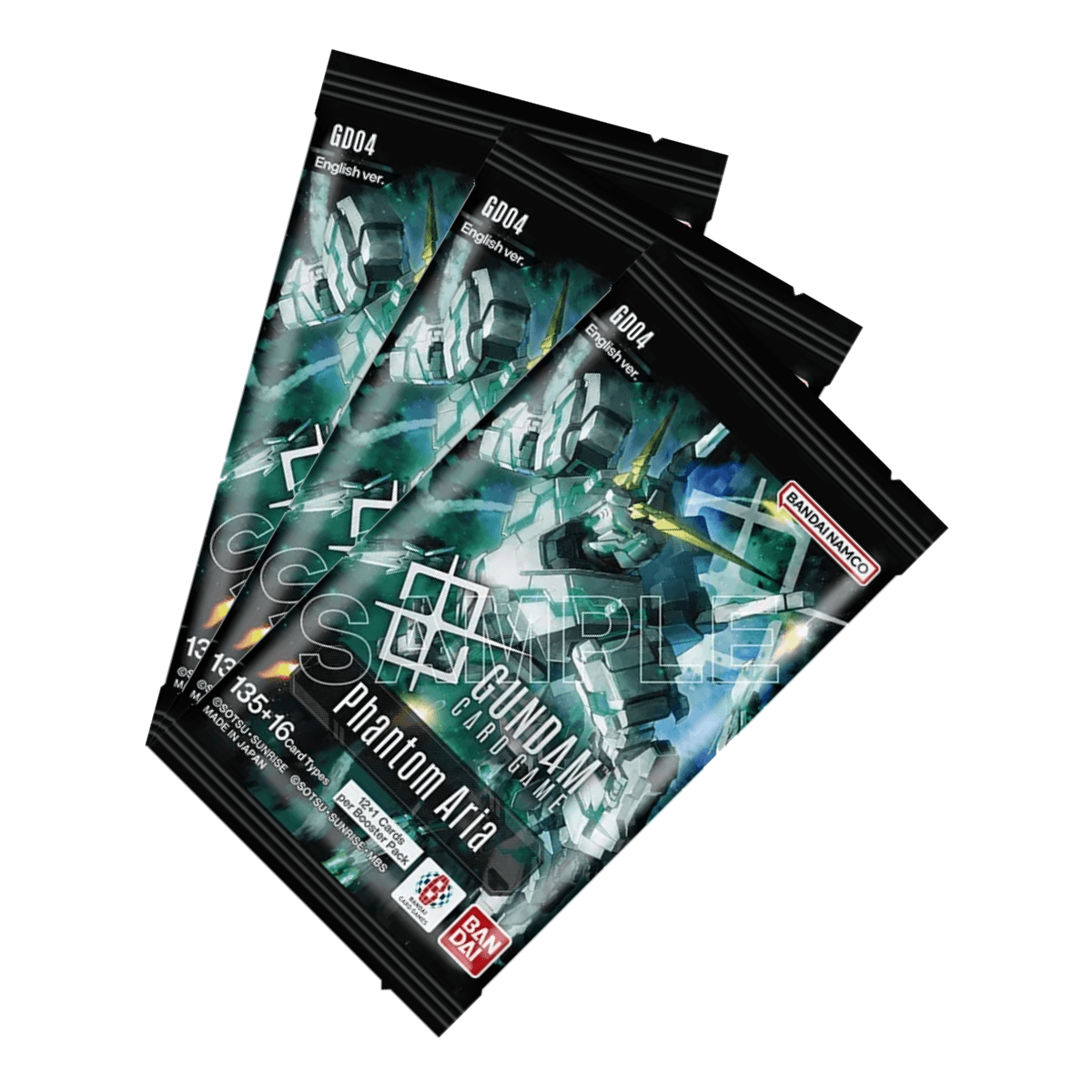 Gundam Card Game: Phantom Aria [GD04] Booster Pack