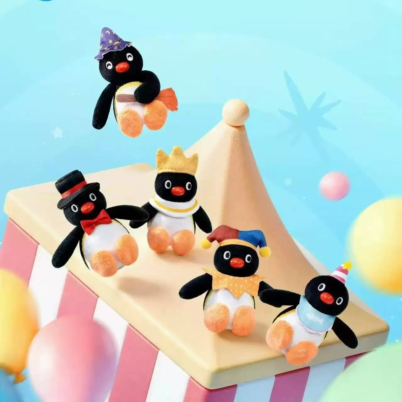Pingu Gugu Adventure Series Plush Pendant Blind Bag