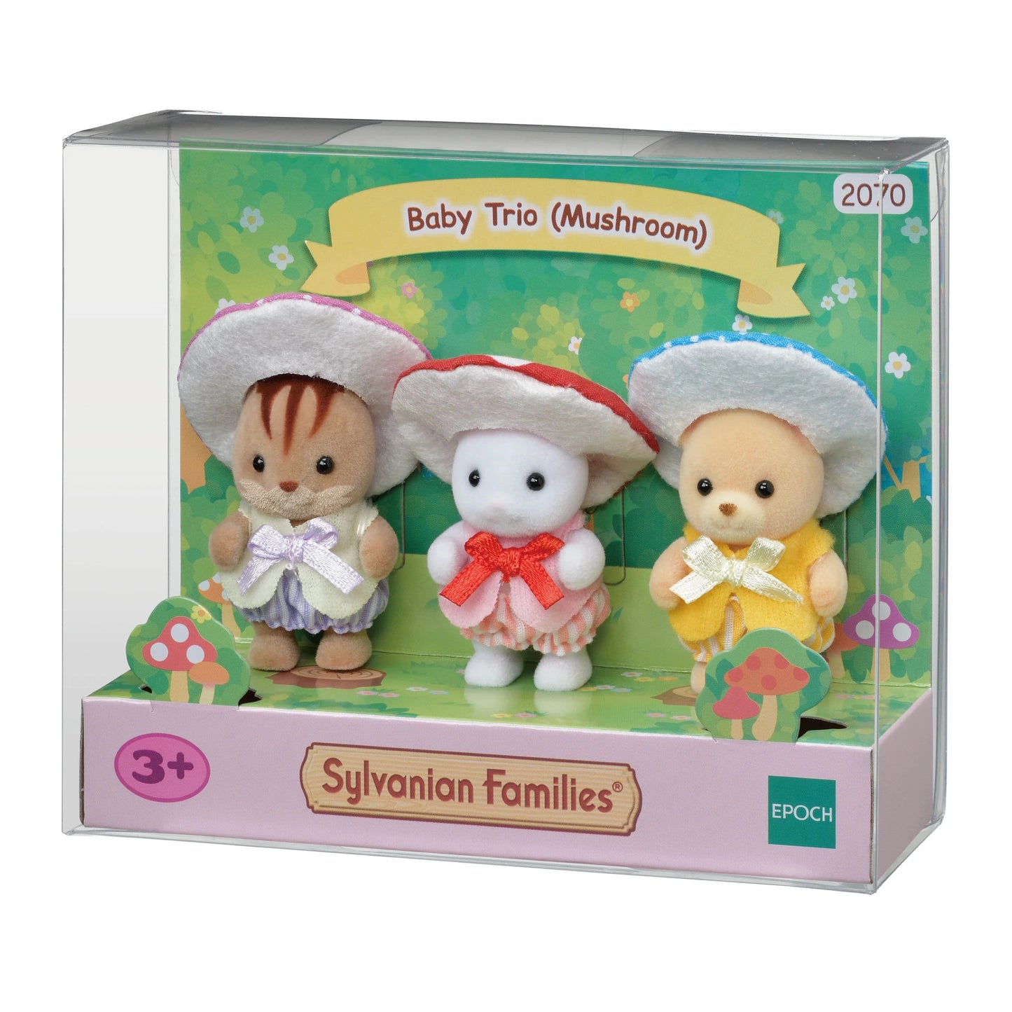 Sylvanian Families - Baby Trio (Mushroom)