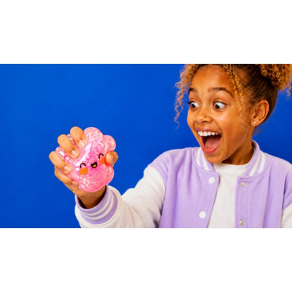 Crazy Fun - Mystery Squishy Pink Holographic Dumpling Blind Box