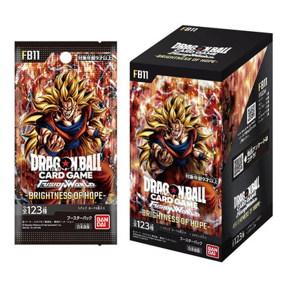 DRAGON BALL SUPER CARD GAME - Fusion World: BRIGHTNESS OF HOPE [FB11] Booster Box Japanese