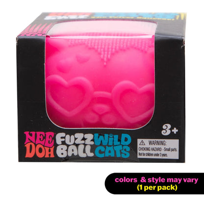 NeeDoh Schylling - Fuzz Ball Wild Cats