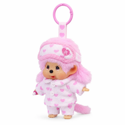 Monchhichi - Pajama Costume SS Keychain (Girl)