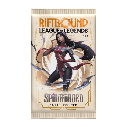 Riftbound League of Legends Spiritforged Booster Pack