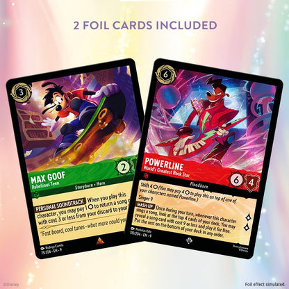 Disney Lorcana TCG: S9 Fabled Single-Player Deck - Emerald & Ruby