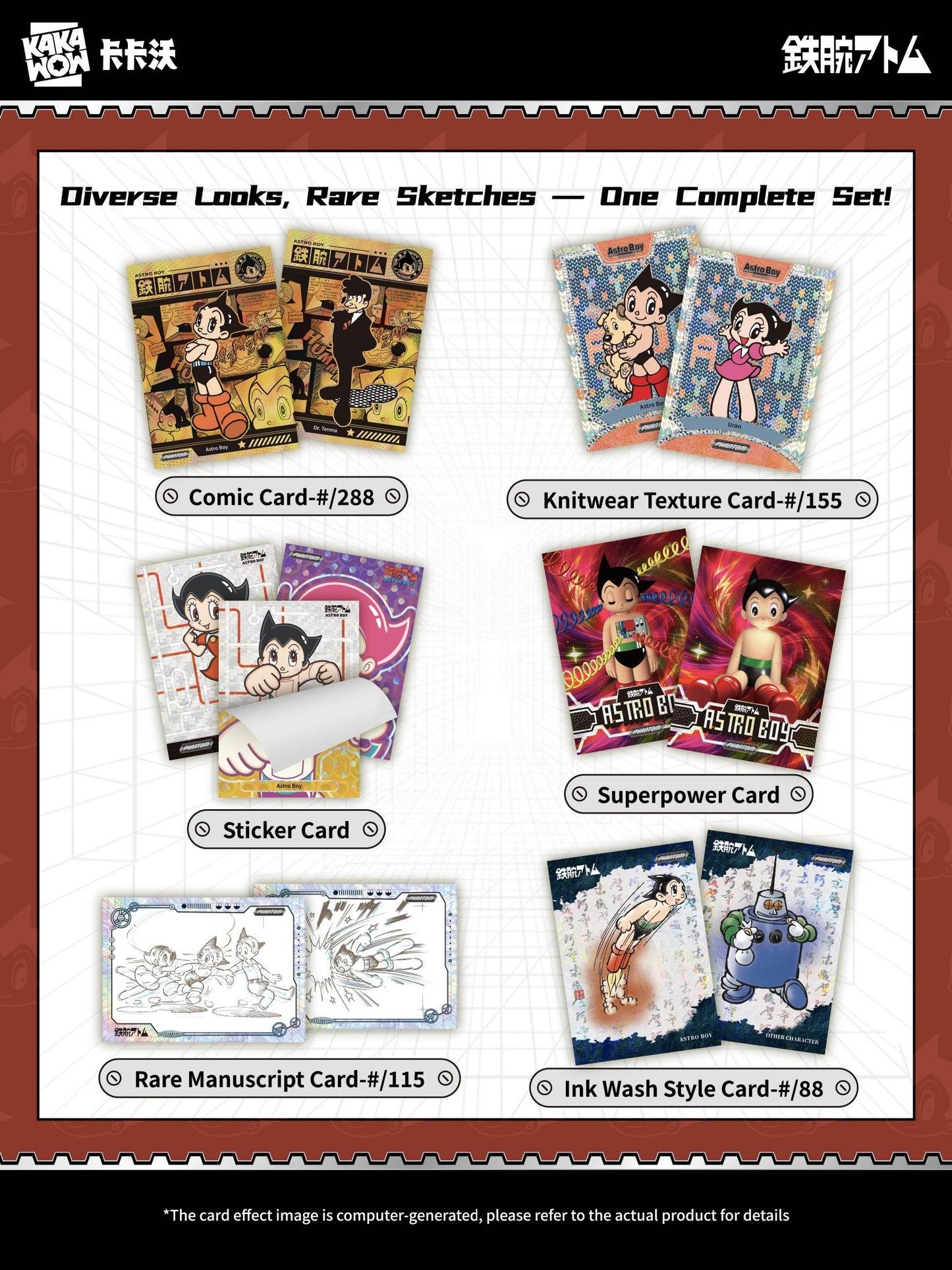 KAKAWOW PHANTOM Astro Boy Trading Cards Hobby Box