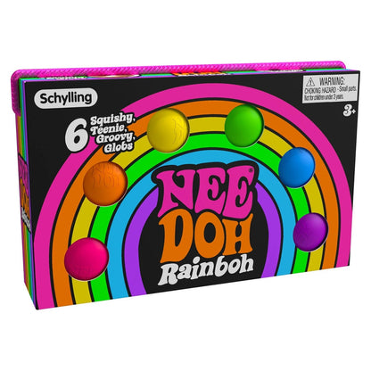 NeeDoh Schylling - Rainbow Teenie
