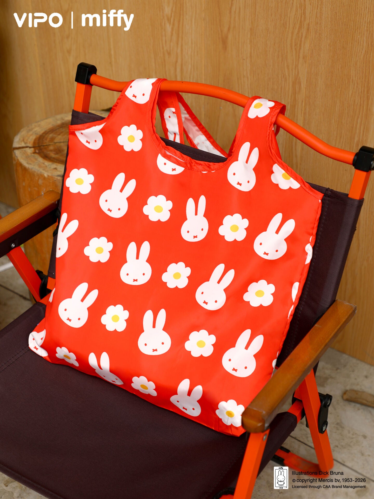 VIPO x Miffy Cute Little Bag 2-in-1 Portable Shopping Bag Blind Box