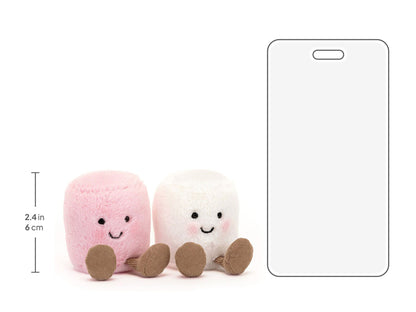Jellycat - Amuseables Pink and White Marshmallows